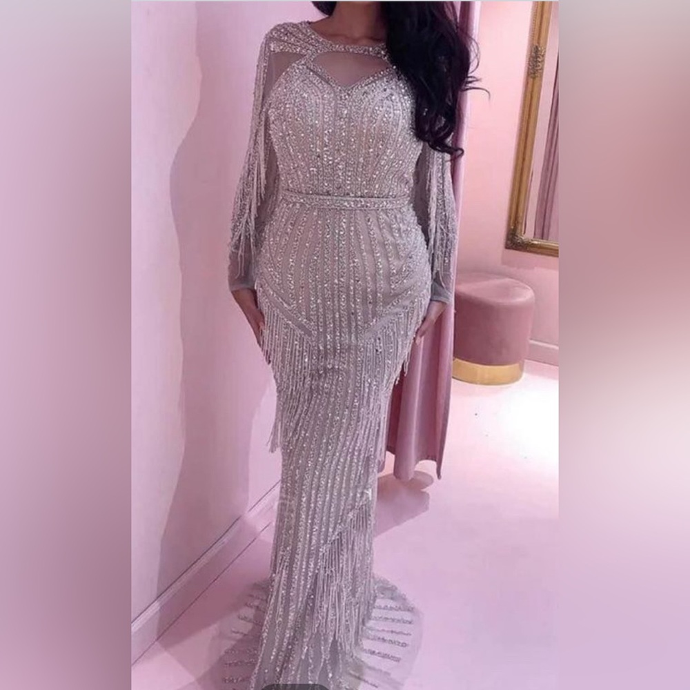 Formal Heavy Beaded USED Gown